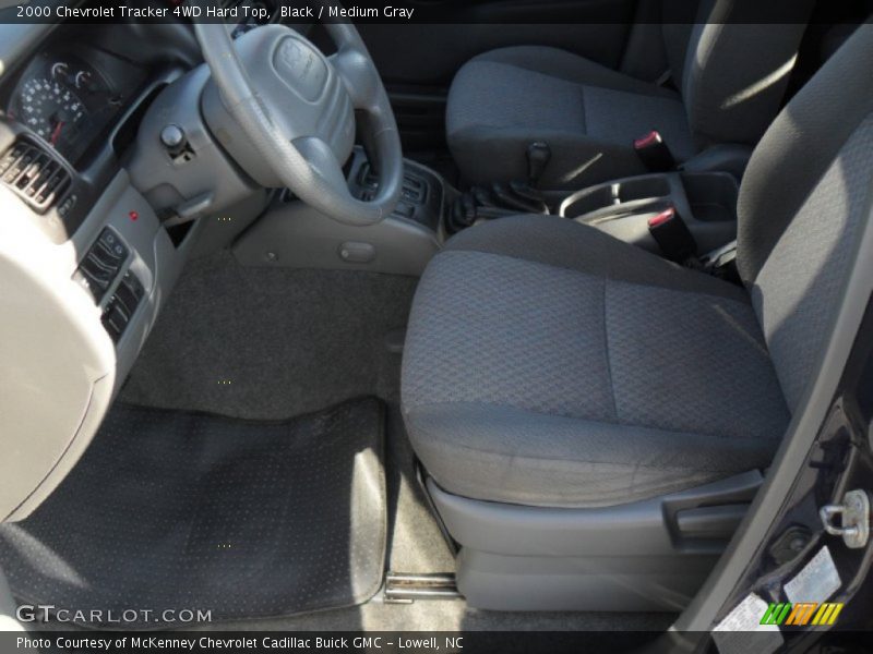 Black / Medium Gray 2000 Chevrolet Tracker 4WD Hard Top