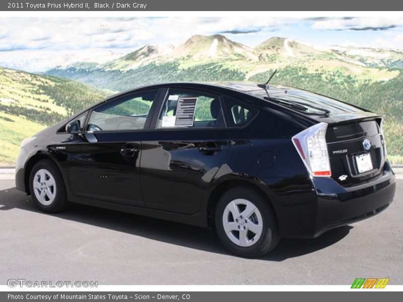 Black / Dark Gray 2011 Toyota Prius Hybrid II