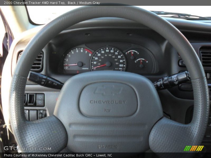 Black / Medium Gray 2000 Chevrolet Tracker 4WD Hard Top