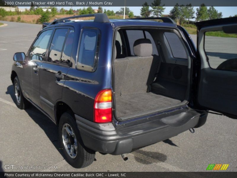 Black / Medium Gray 2000 Chevrolet Tracker 4WD Hard Top