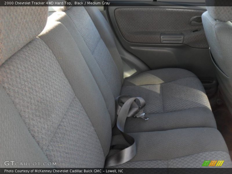 Black / Medium Gray 2000 Chevrolet Tracker 4WD Hard Top