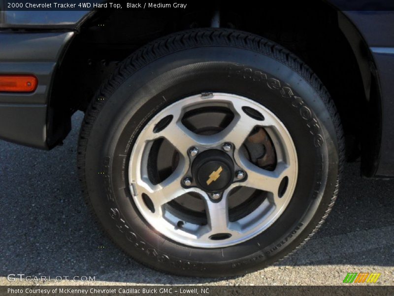  2000 Tracker 4WD Hard Top Wheel
