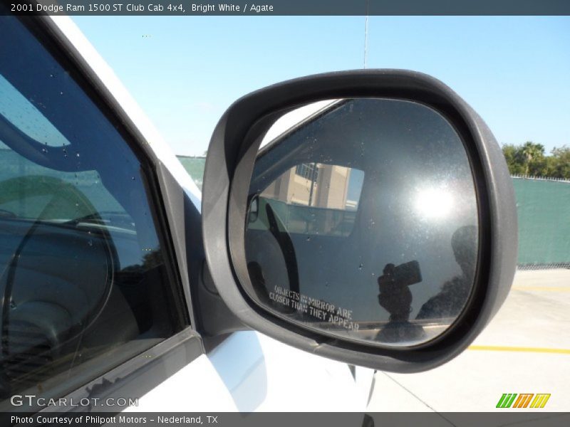Bright White / Agate 2001 Dodge Ram 1500 ST Club Cab 4x4