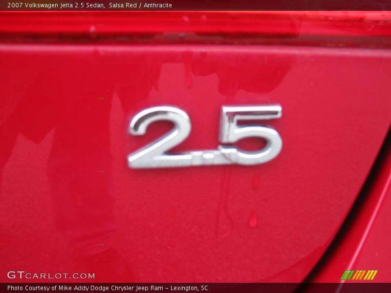 Salsa Red / Anthracite 2007 Volkswagen Jetta 2.5 Sedan