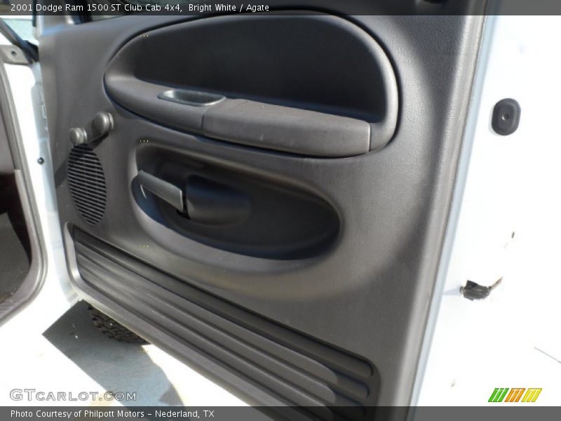 Bright White / Agate 2001 Dodge Ram 1500 ST Club Cab 4x4