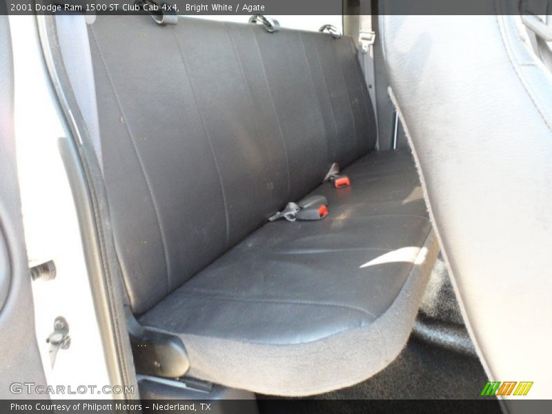 Bright White / Agate 2001 Dodge Ram 1500 ST Club Cab 4x4
