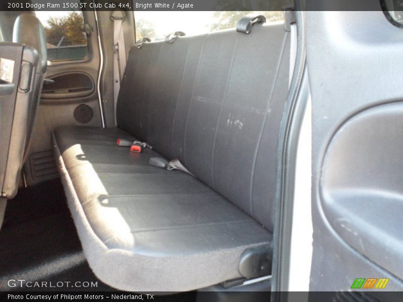 Bright White / Agate 2001 Dodge Ram 1500 ST Club Cab 4x4