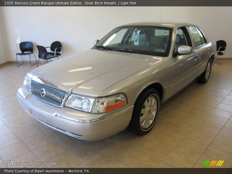 Silver Birch Metallic / Light Flint 2005 Mercury Grand Marquis Ultimate Edition