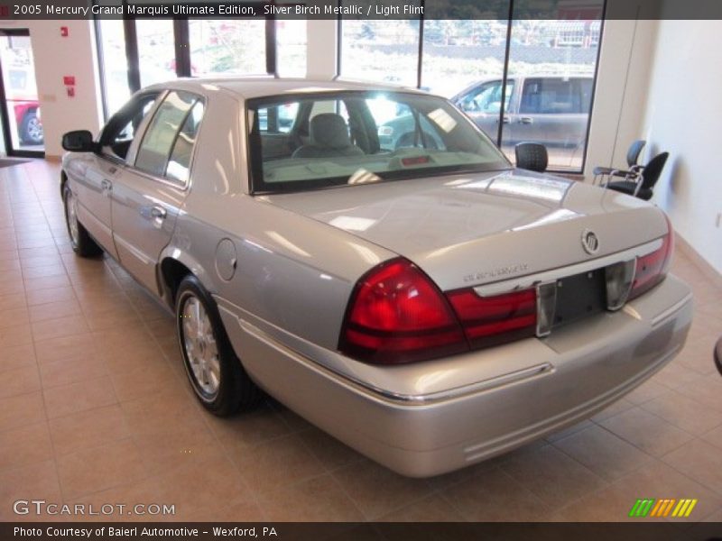Silver Birch Metallic / Light Flint 2005 Mercury Grand Marquis Ultimate Edition