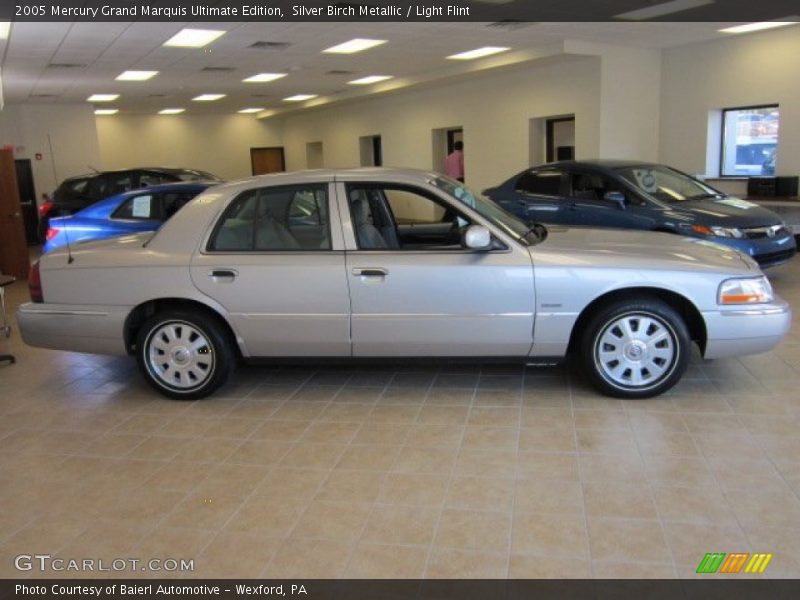 Silver Birch Metallic / Light Flint 2005 Mercury Grand Marquis Ultimate Edition