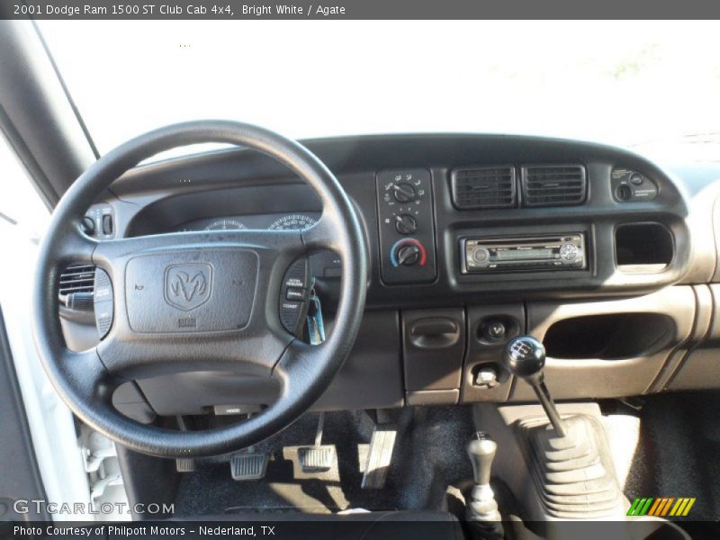 Dashboard of 2001 Ram 1500 ST Club Cab 4x4