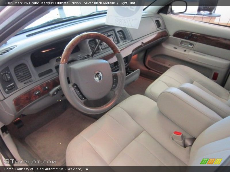 Silver Birch Metallic / Light Flint 2005 Mercury Grand Marquis Ultimate Edition