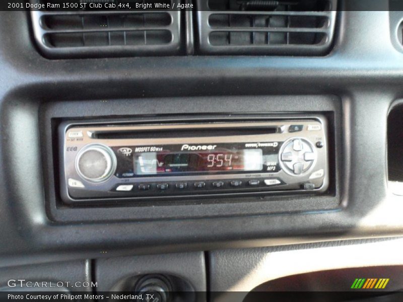 Audio System of 2001 Ram 1500 ST Club Cab 4x4