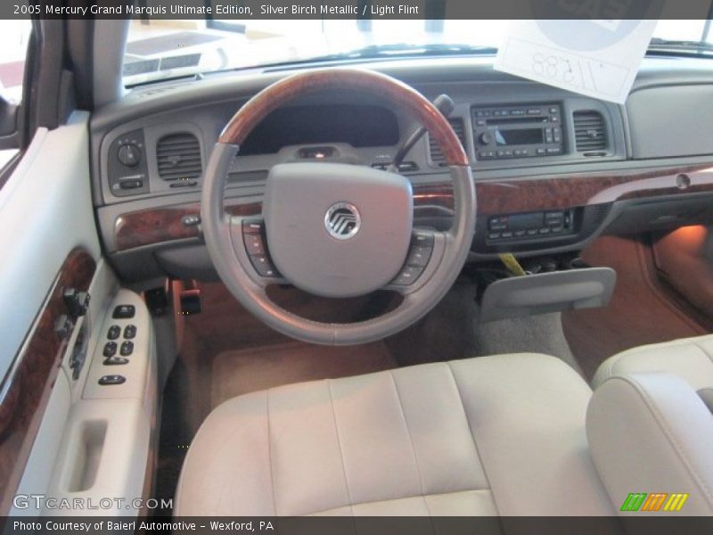 Silver Birch Metallic / Light Flint 2005 Mercury Grand Marquis Ultimate Edition