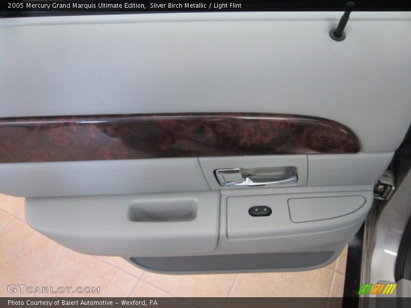 Silver Birch Metallic / Light Flint 2005 Mercury Grand Marquis Ultimate Edition