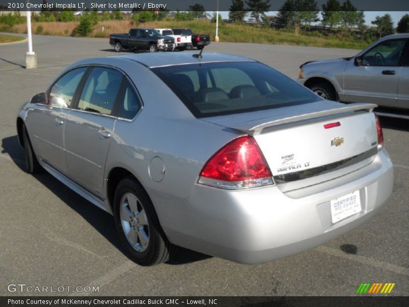 Silver Ice Metallic / Ebony 2010 Chevrolet Impala LT