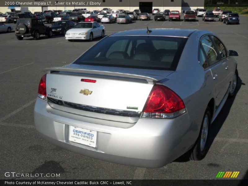 Silver Ice Metallic / Ebony 2010 Chevrolet Impala LT
