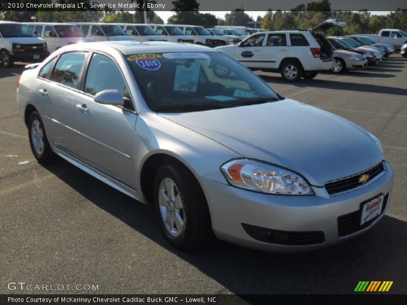 Silver Ice Metallic / Ebony 2010 Chevrolet Impala LT
