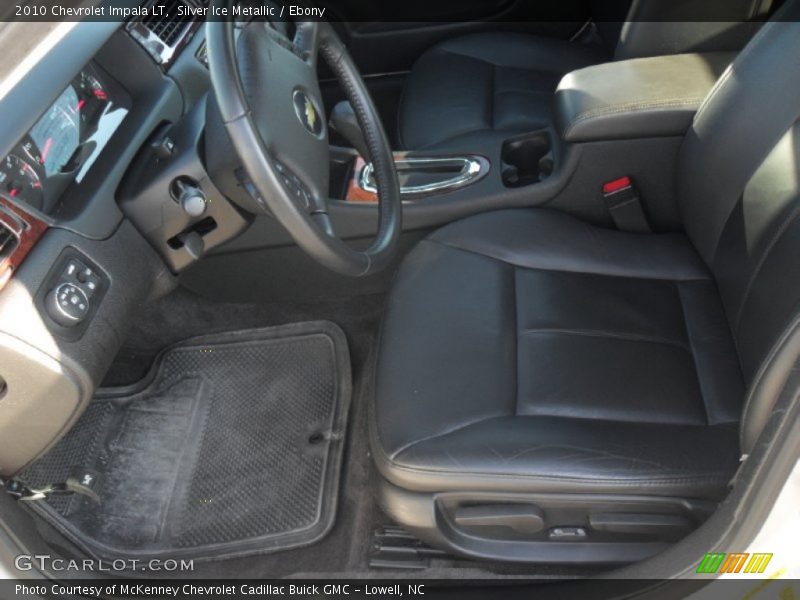 Silver Ice Metallic / Ebony 2010 Chevrolet Impala LT
