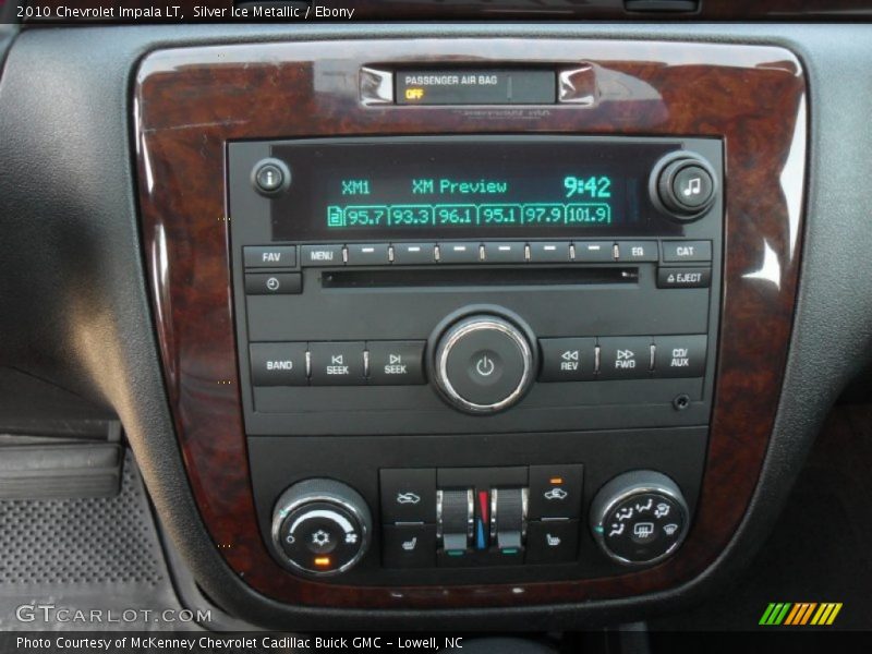 Silver Ice Metallic / Ebony 2010 Chevrolet Impala LT