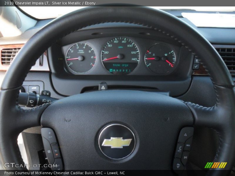 Silver Ice Metallic / Ebony 2010 Chevrolet Impala LT