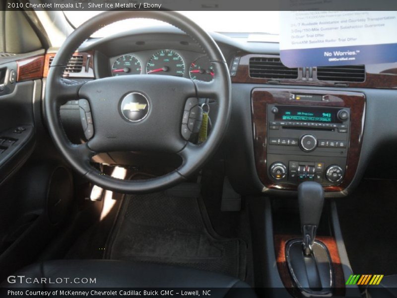 Silver Ice Metallic / Ebony 2010 Chevrolet Impala LT