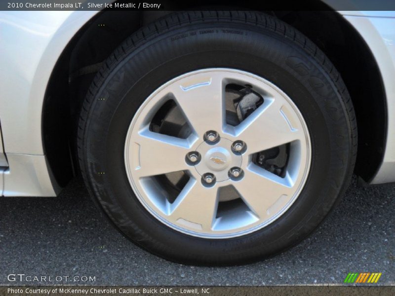 Silver Ice Metallic / Ebony 2010 Chevrolet Impala LT