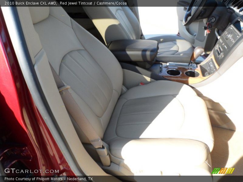 Red Jewel Tintcoat / Cashmere/Cocoa 2010 Buick Enclave CXL AWD
