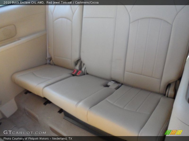 Red Jewel Tintcoat / Cashmere/Cocoa 2010 Buick Enclave CXL AWD