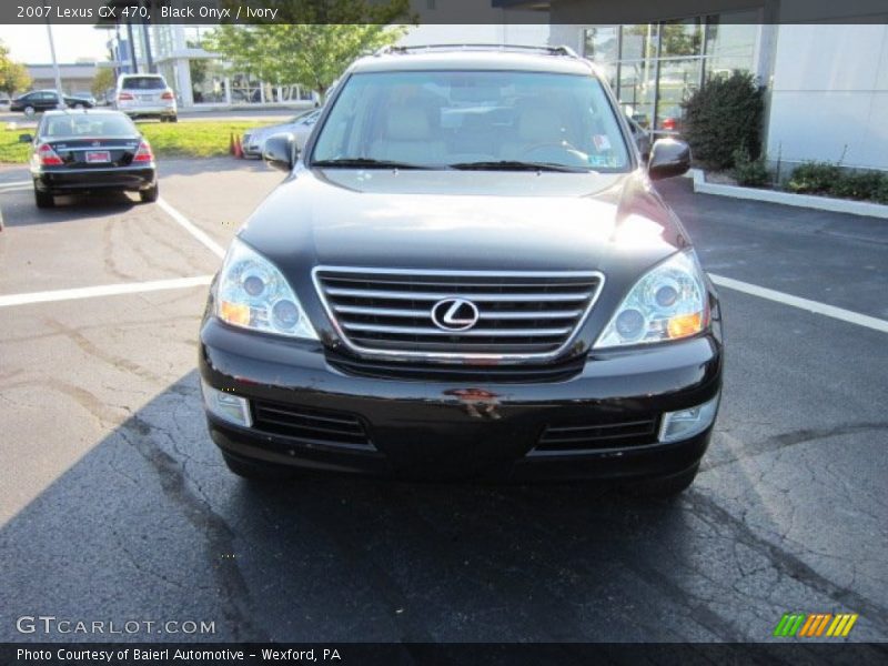 Black Onyx / Ivory 2007 Lexus GX 470