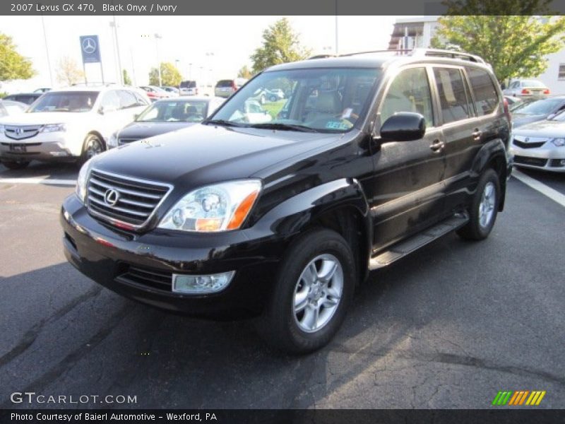 Black Onyx / Ivory 2007 Lexus GX 470