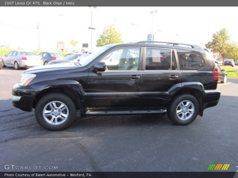 Black Onyx / Ivory 2007 Lexus GX 470