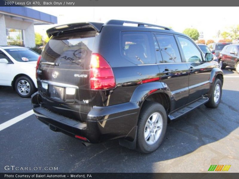 Black Onyx / Ivory 2007 Lexus GX 470