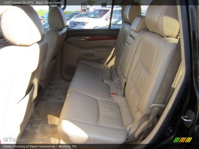 Black Onyx / Ivory 2007 Lexus GX 470