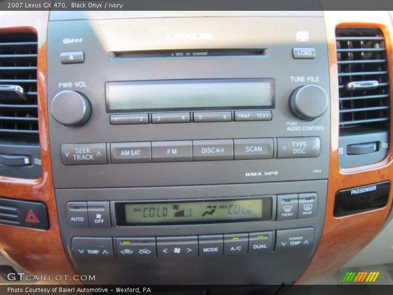 Black Onyx / Ivory 2007 Lexus GX 470