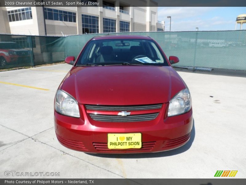 Sport Red / Ebony 2009 Chevrolet Cobalt LT Sedan