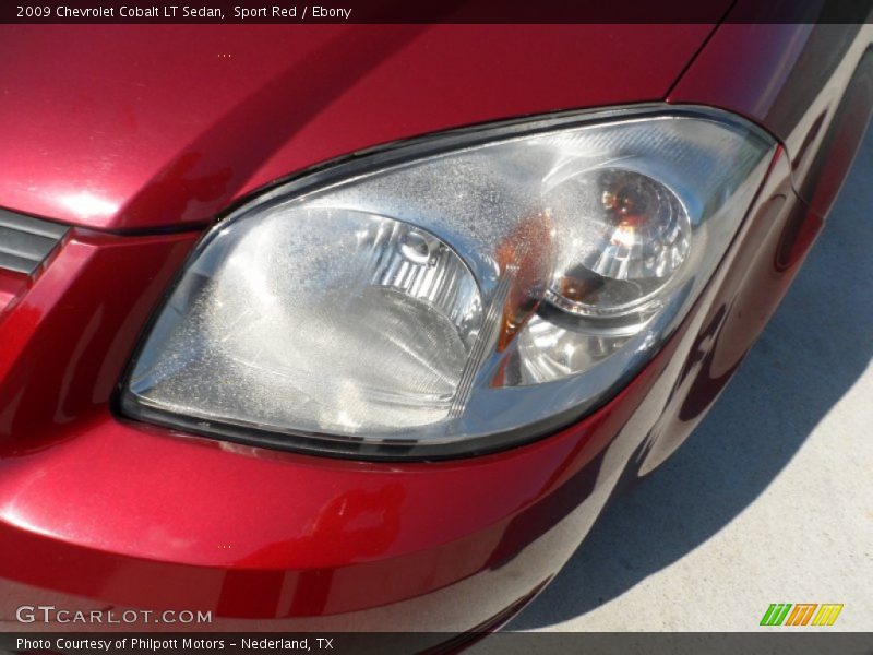 Sport Red / Ebony 2009 Chevrolet Cobalt LT Sedan