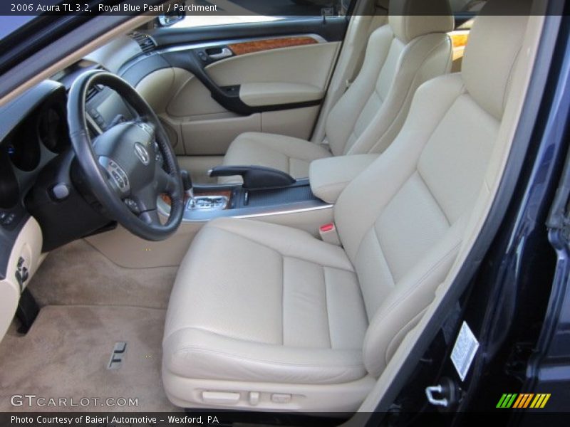 Royal Blue Pearl / Parchment 2006 Acura TL 3.2
