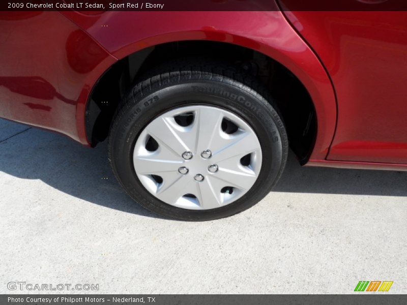 Sport Red / Ebony 2009 Chevrolet Cobalt LT Sedan
