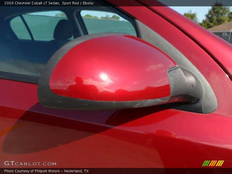 Sport Red / Ebony 2009 Chevrolet Cobalt LT Sedan