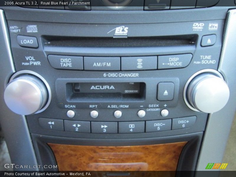Royal Blue Pearl / Parchment 2006 Acura TL 3.2