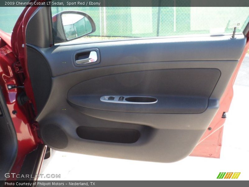 Sport Red / Ebony 2009 Chevrolet Cobalt LT Sedan