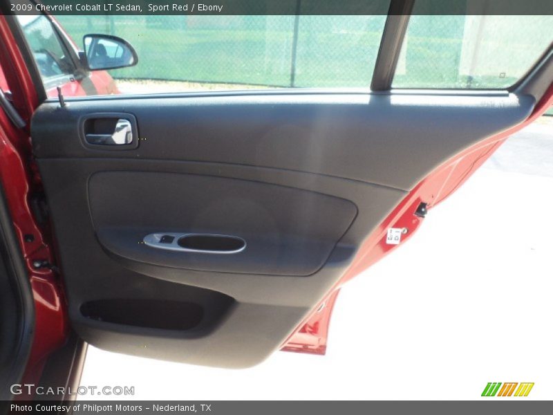 Sport Red / Ebony 2009 Chevrolet Cobalt LT Sedan