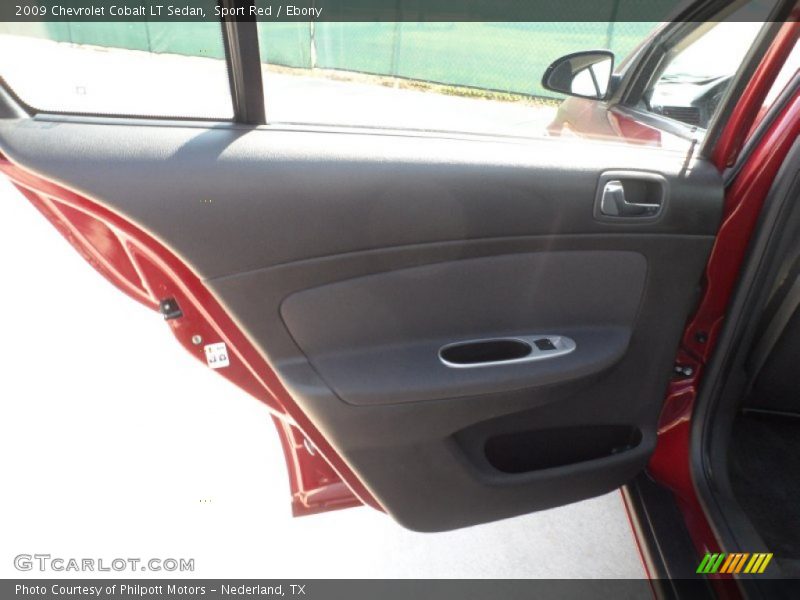 Sport Red / Ebony 2009 Chevrolet Cobalt LT Sedan