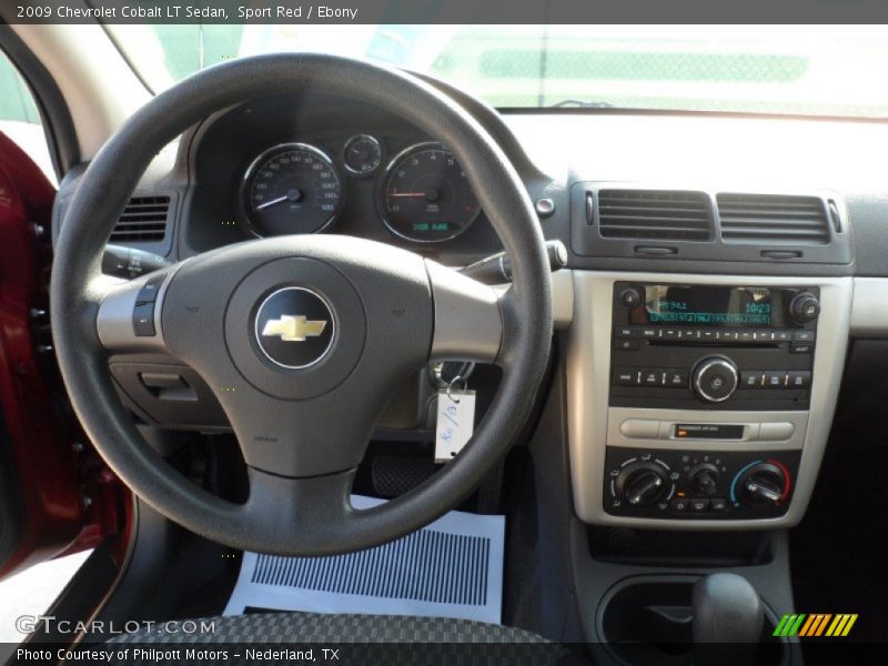 Sport Red / Ebony 2009 Chevrolet Cobalt LT Sedan
