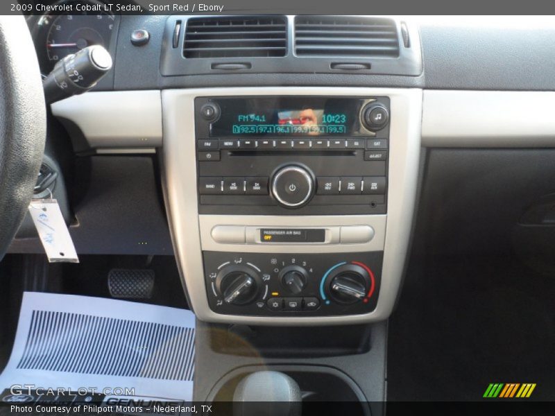 Sport Red / Ebony 2009 Chevrolet Cobalt LT Sedan