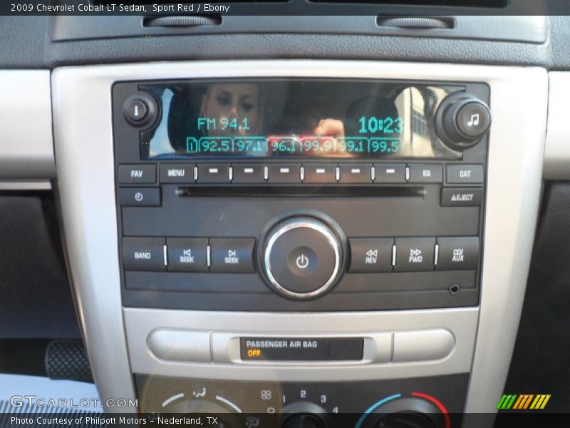 Sport Red / Ebony 2009 Chevrolet Cobalt LT Sedan