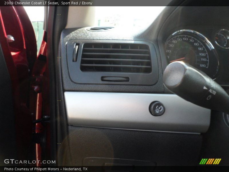 Sport Red / Ebony 2009 Chevrolet Cobalt LT Sedan