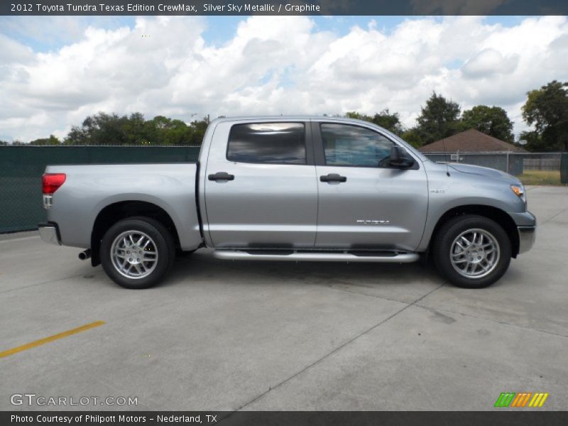 2012 Tundra Texas Edition CrewMax Silver Sky Metallic