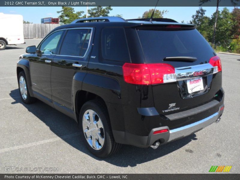Onyx Black / Light Titanium 2012 GMC Terrain SLT